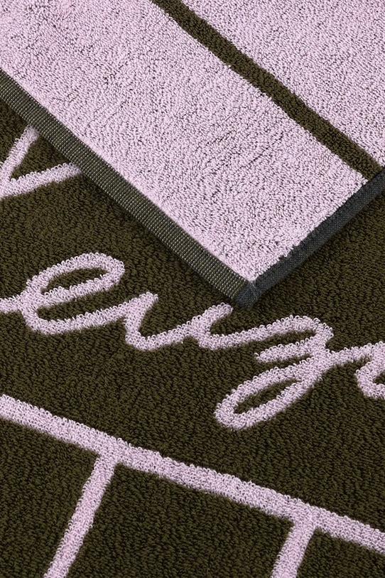 Akcesoria Kenzo ręcznik plażowy K TATAMI Kaki 90 x 170 cm 1055764 zielony