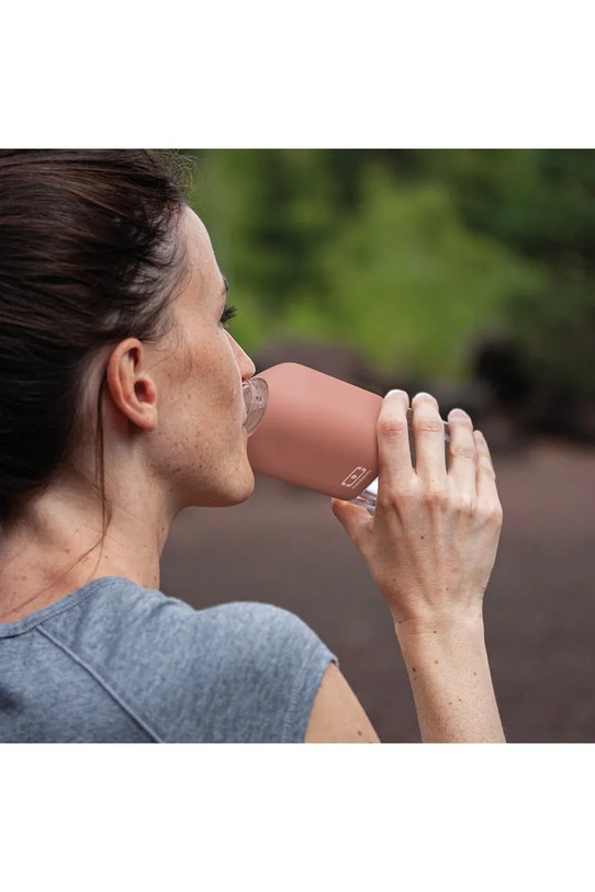 Fľaša na vodu Monbento Positive M Moka 500 ml ružová 15010067