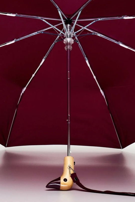 Original Duckhead umbrelă automată burgundia CS003