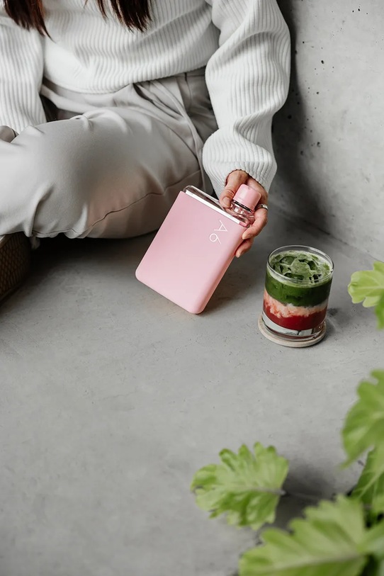 Lifestyle Memobottle butelka na wodę Original A6 375 ml M409 różowy