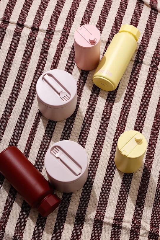 Design Letters butelka termiczna Tone On Tone 0,5 l 30100105BURDL bordowy AA00