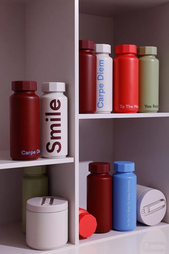 Design Letters butelka termiczna Tone On Tone 0,5 L 30100105PABEISMILE beżowy AA00