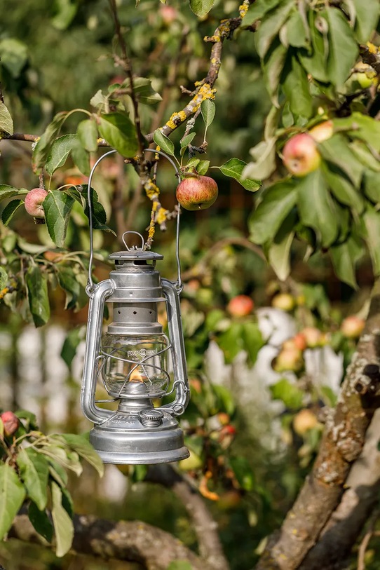 Feuerhand lampa naftowa Hurricane Lantern 276 25,5 x 15,5 cm szary 276.ZINK