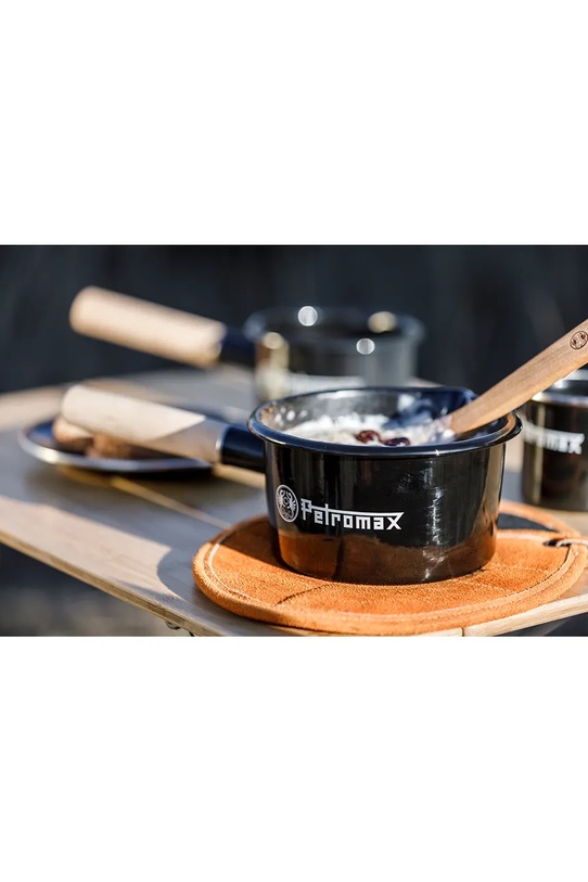 Petromax rondelek turystyczny Enamel Saucepa 1 L PX.PANEN1.S czarny