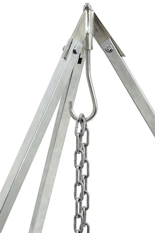 Lifestyle Petromax trójnóg nad ognisko składany 12 x 144 x 12 cm D1 szary