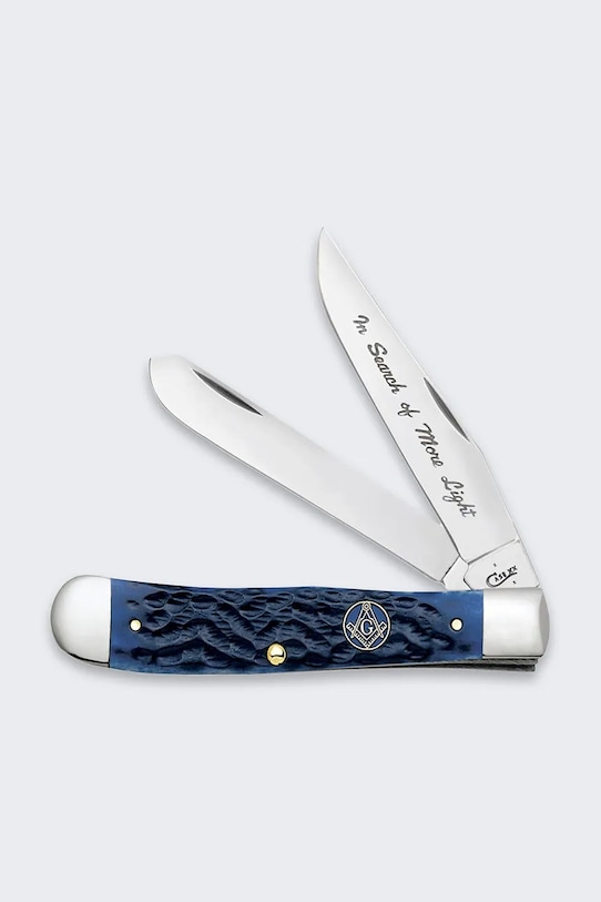 Case scyzoryk Masonic Standard 10,5 cm 1058. niebieski AA00