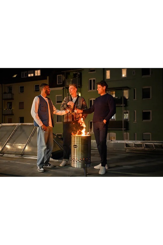 Petromax beczka ogniskowa Pyron 74 x 36,5 cm PYRON.PX szary