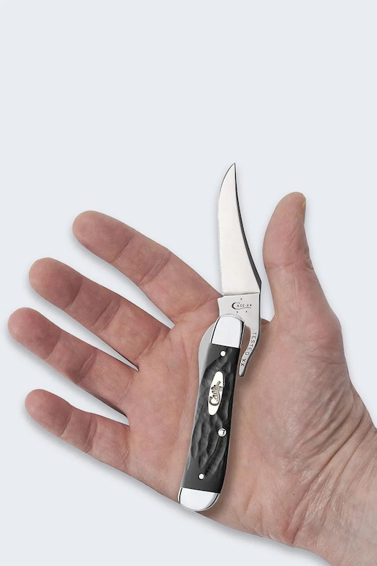 Case scyzoryk Jigged Rough 10,7 cm czarny 18224