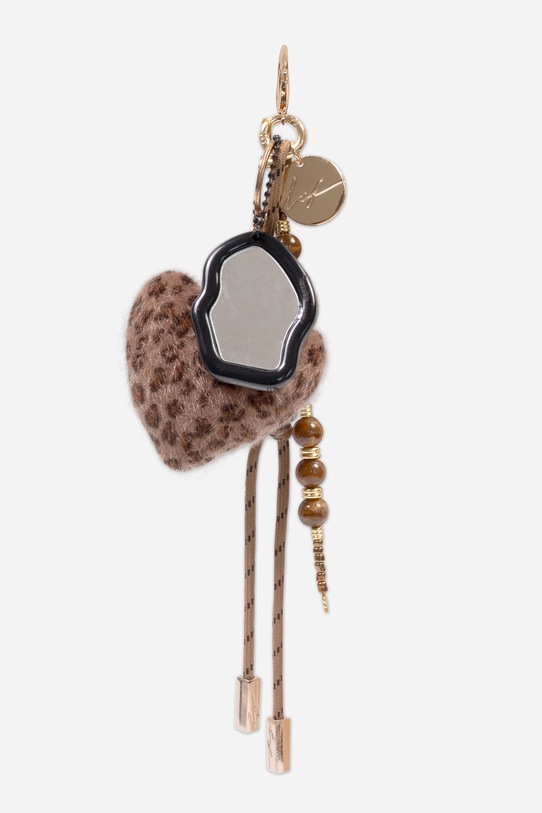 LaCoqueFrançaise zawieszka do torebki Bobby 30 cm multicolor LE322087