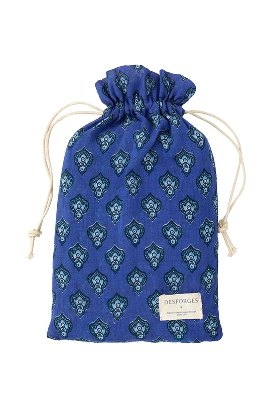 Lifestyle Olivier Desforges pareo bawełniane CAPBRUN Outremer 100 x 80 cm 1068990 fioletowy