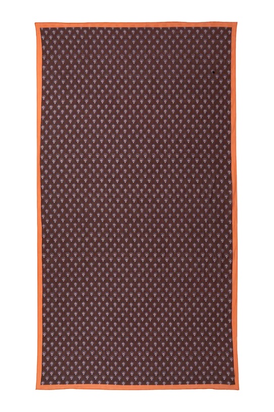 Olivier Desforges pareo bawełniane CAPBRUN Sienne 100 x 80 cm brązowy 1068991