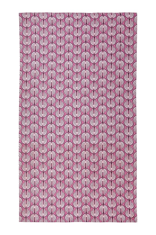 Olivier Desforges pareo z materiału tekstylnego HYERES Petale 100 x 80 cm różowy 1068995