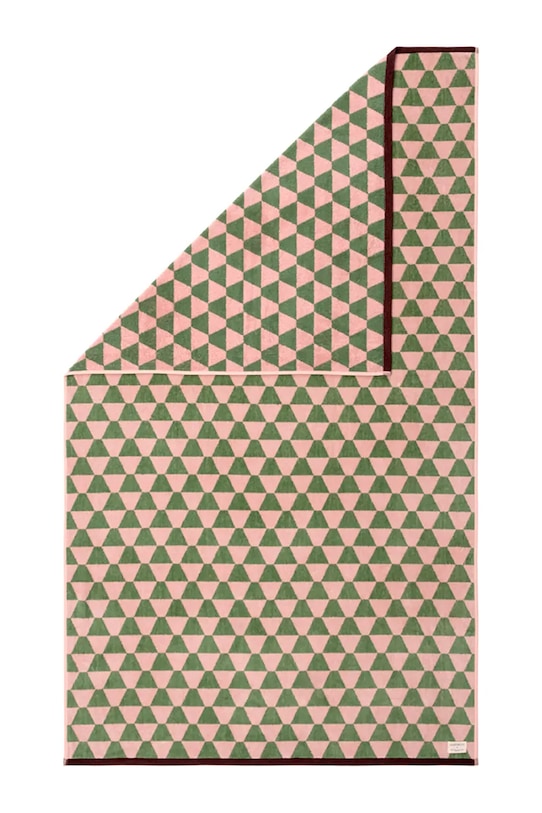 Olivier Desforges ręcznik plażowy bawełniany MASCARON Petale 90 x 160 cm 1068844 brązowy AA00