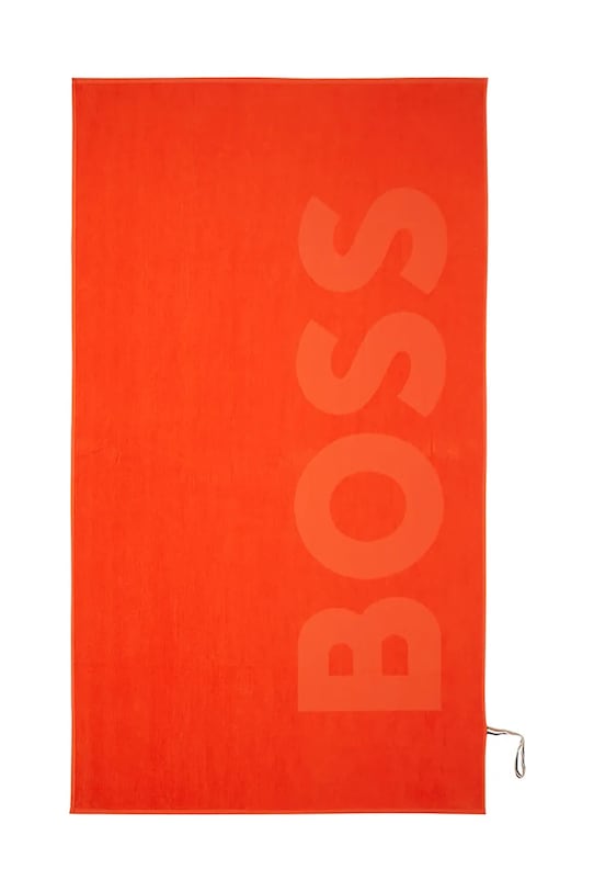 Bavlněný plážový ručník BOSS ZUMA Spice 100 x 180 cm červená 1068957