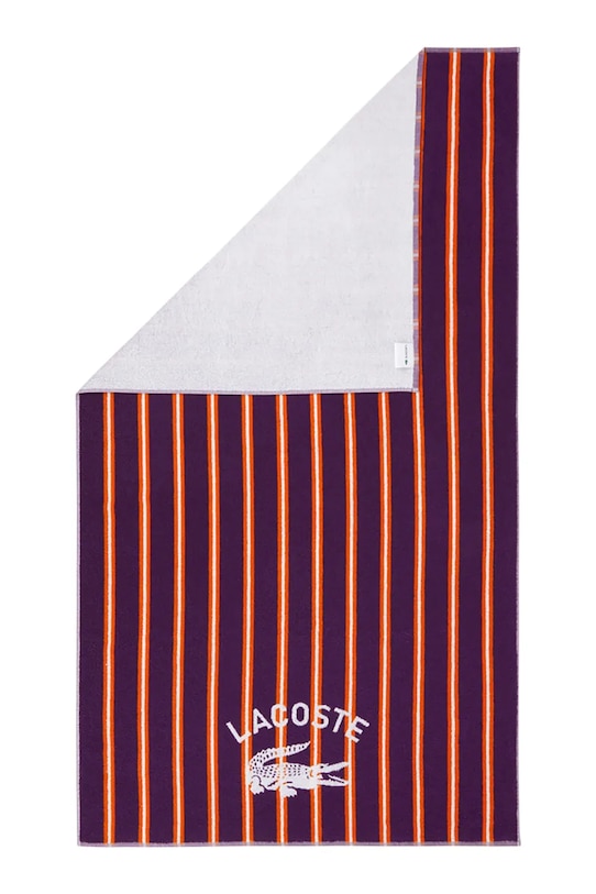 Lacoste pamut strandtörölköző LSUNSTRI Cosaque 90 x 160 cm 1067102 többszínű AA00