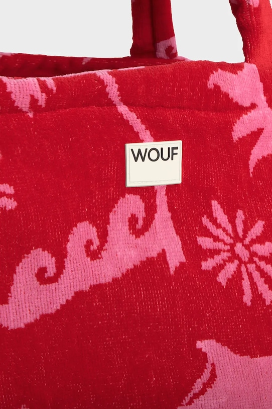 Lifestyle WOUF torba bawełniana Tulum 33 x 35 cm BT260019 czerwony