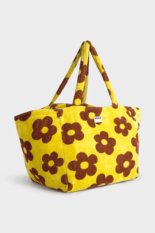 WOUF geantă de bumbac Phi Phi 33 x 35 cm BT260017 galben AA00
