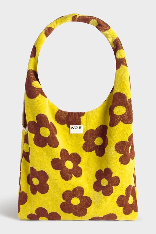 WOUF geantă de bumbac Phi Phi 45 x 65 cm galben BTS260017