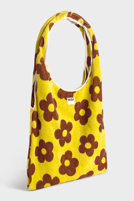 WOUF geantă de bumbac Phi Phi 45 x 65 cm BTS260017 galben AA00