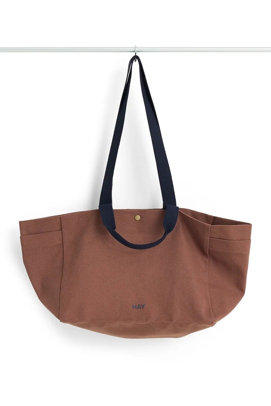 HAY torba z materiału tekstylnego 26 x 35,5 x 20 cm brązowy AE374.A601.AF54