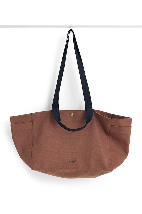 HAY torba z materiału tekstylnego 26 x 35,5 x 20 cm brązowy AE374.A601.AF54