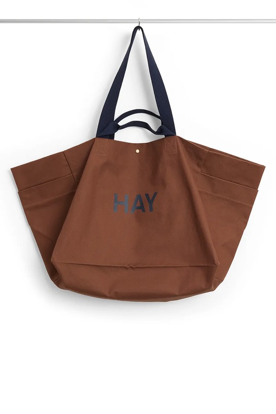 HAY torba z materiału tekstylnego 38 x 53 x 37 cm brązowy AE374.A603.AF54