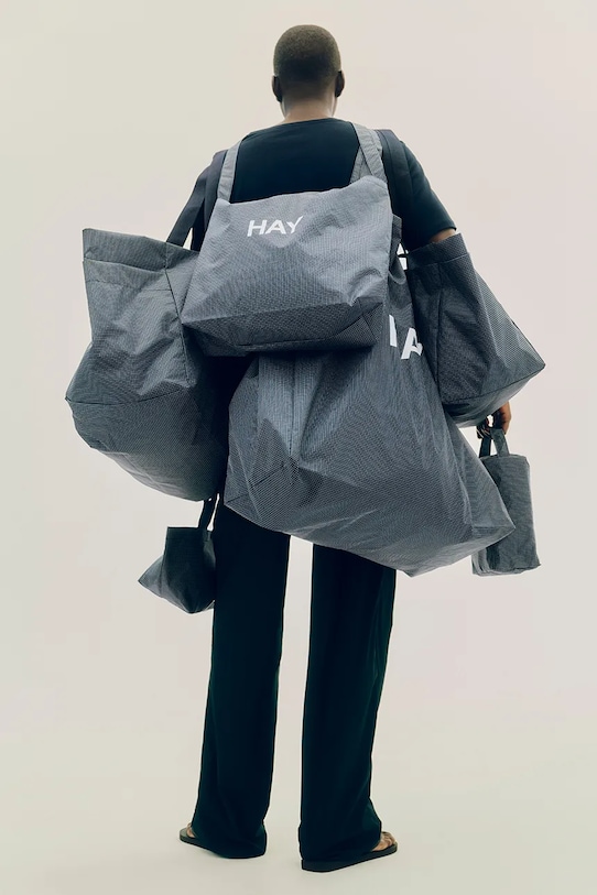 HAY torba z materiału tekstylnego 38 x 53 x 37 cm AF784.A603.AE89 niebieski AA00