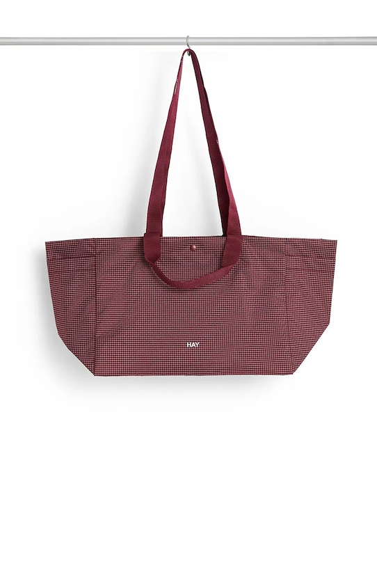 HAY torba z materiału tekstylnego 25,5 x 37 x 21 cm bordowy AF784.A601.AF61