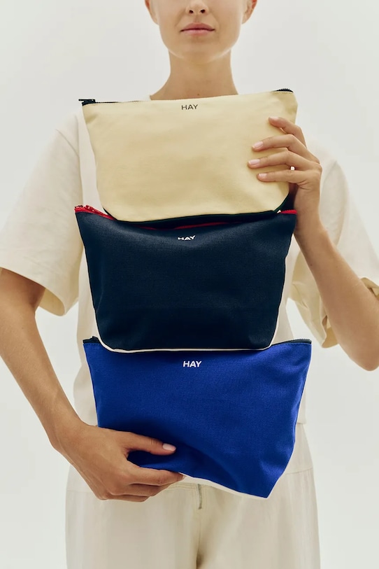 HAY kosmetyczka z materiału tekstylnego 18,5 x 29,5 x 10 cm AF573.A602.AT78 granatowy AA00