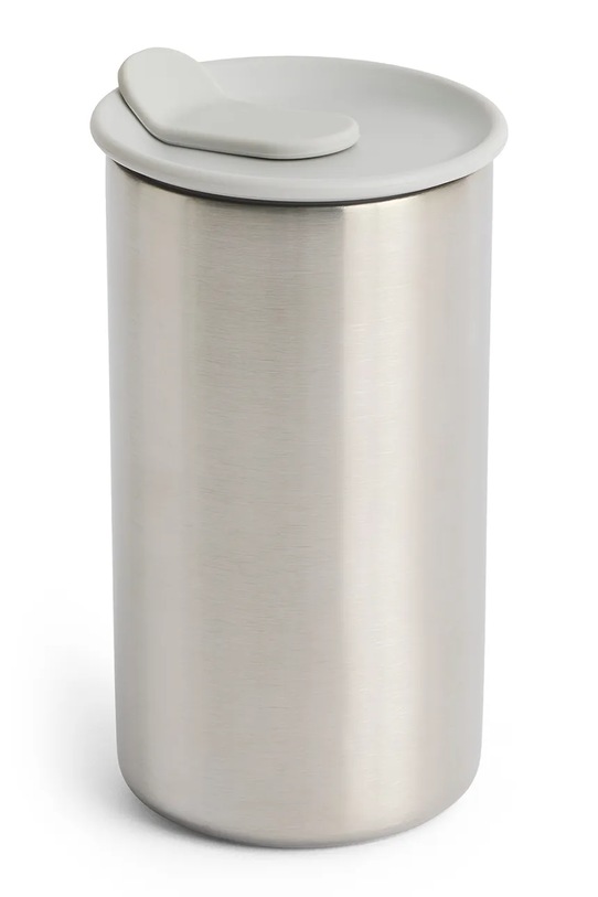 HAY kubek termiczny ze stali nierdzewnej 14 x 8 x 8 cm szary AE956.E471.AH07