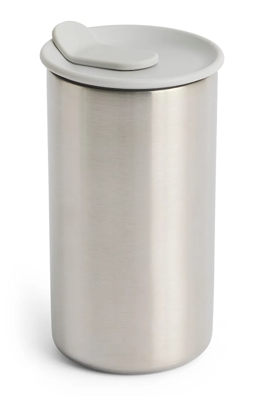 HAY kubek termiczny ze stali nierdzewnej 14 x 8 x 8 cm szary AE956.E471.AH07