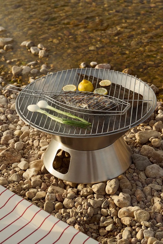 HAY akcesoria do grilla ze stali nierdzewnej 1,5 x 12,5 x 54 cm AE949.A962 szary AA00