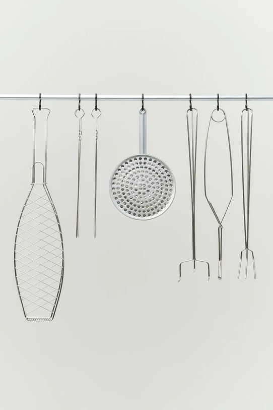 Lifestyle HAY dodaci za roštilj od čelika 1,5 x 19 x 32 cm AE953.E859 siva