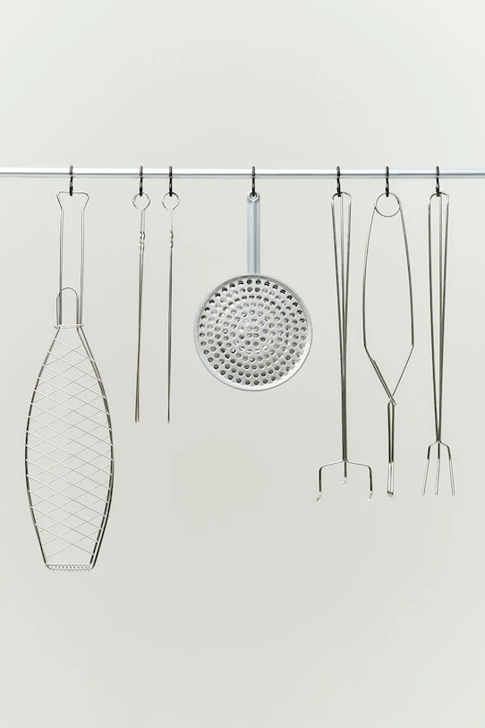 Lifestyle HAY dodaci za roštilj od čelika 1,5 x 19 x 32 cm AE953.E859 siva