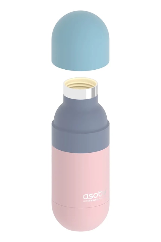 Lifestyle Asobu butelka termiczna ze stali nierdzewnej 420 ml SBV30PP multicolor