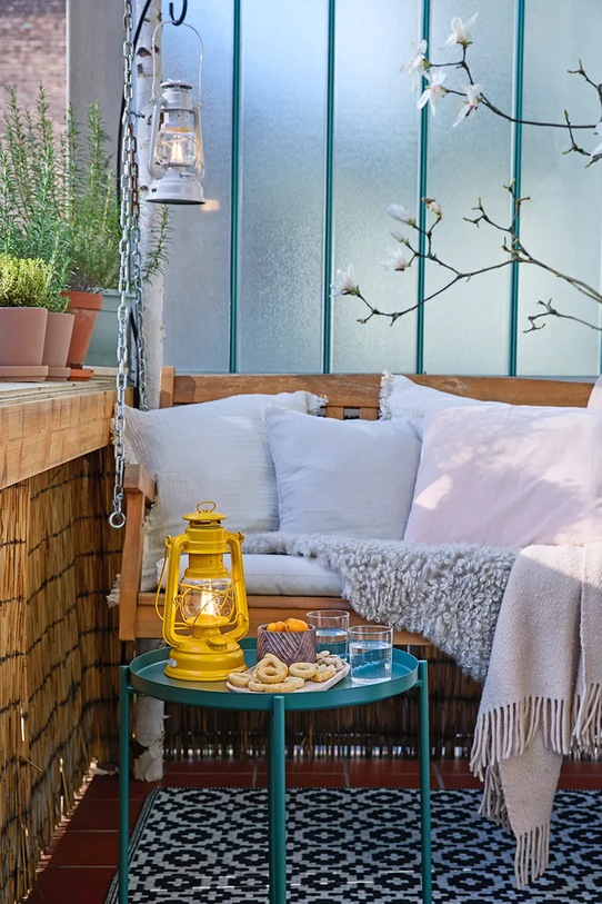 Feuerhand lampa naftowa stalowa 276.GELB żółty