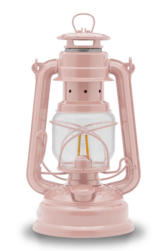 Feuerhand Lampa naftowa ze stali malowanej proszkowo różowy 276.ROSE