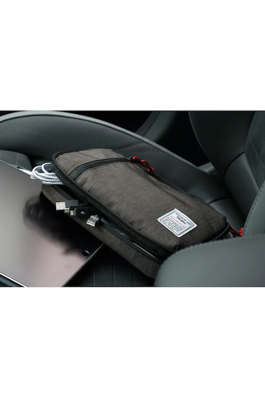 Lifestyle Troika organizer biurowy podróżny z materiału tekstylnego 19 x 26 x 4 cm TRBBG54.GY szary