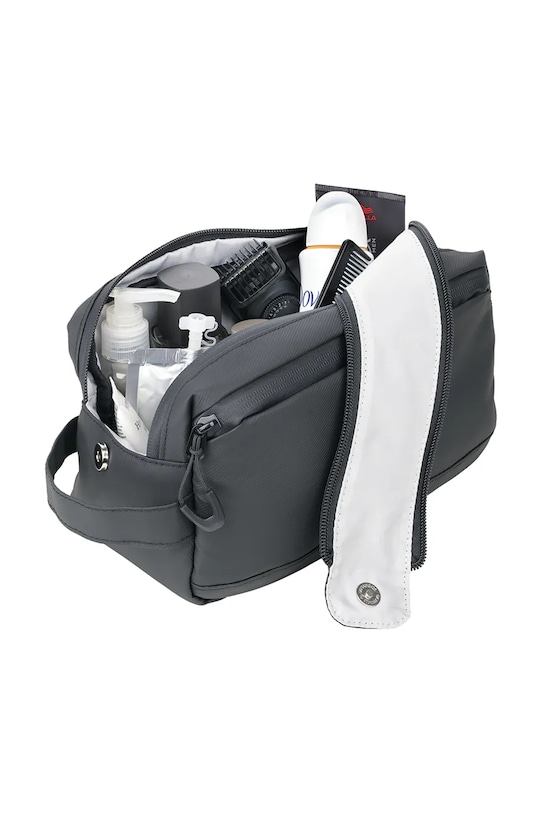 Troika kosmetyczka z tworzywa sztucznego 32 x 15 x 4,5 cm TRBBL65.BK szary