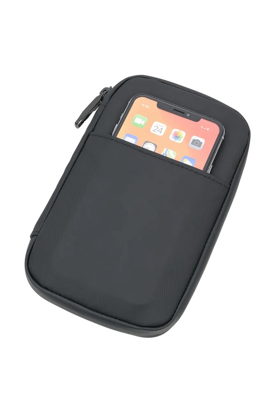 Troika etui podróżne z tworzywa sztucznego 19 x 12,5 x 2,2 cm TRBBL66.BK szary AA00