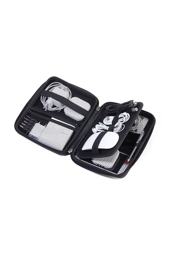 Troika etui podróżne z tworzywa sztucznego 22 x 16 x 5 cm TRCBO11.BK czarny AA00