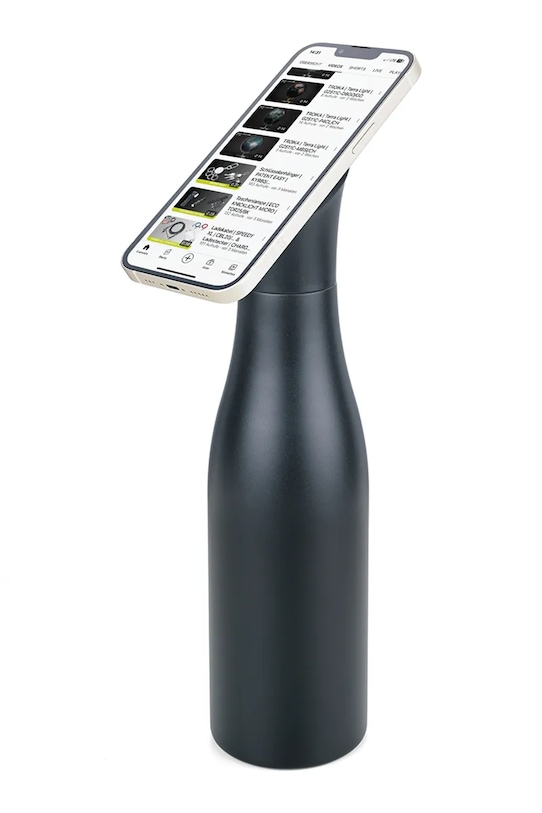 Troika butelka termiczna ze stali nierdzewnej 7,3 x 7,3 x 28,4 cm czarny TRVAC55.BK