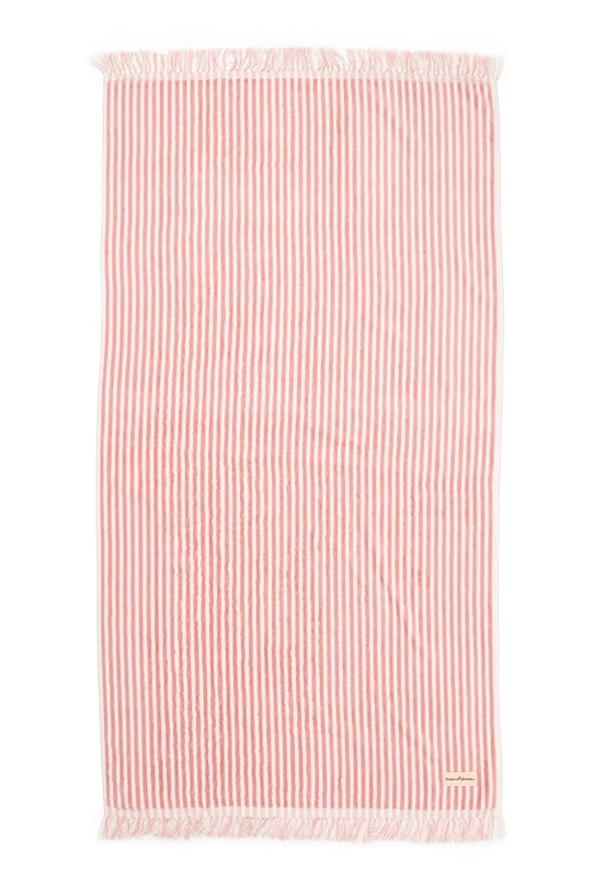 Business & Pleasure Co. ręcznik plażowy bawełniany 86 x 168 cm BPA.TWL.LAU.PNK różowy AA00