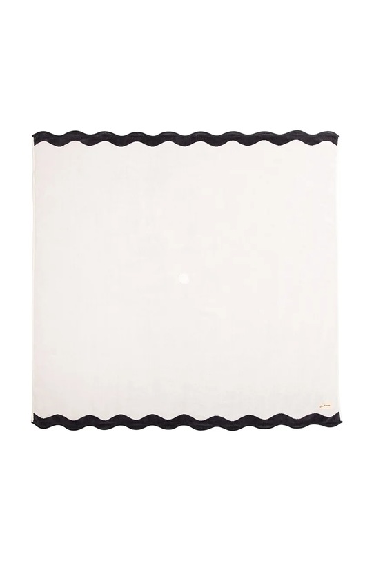 Business & Pleasure Co. koc piknikowy bawełniany 173 x 173 cm BPA.BKT.RIV.WHT biały AA00