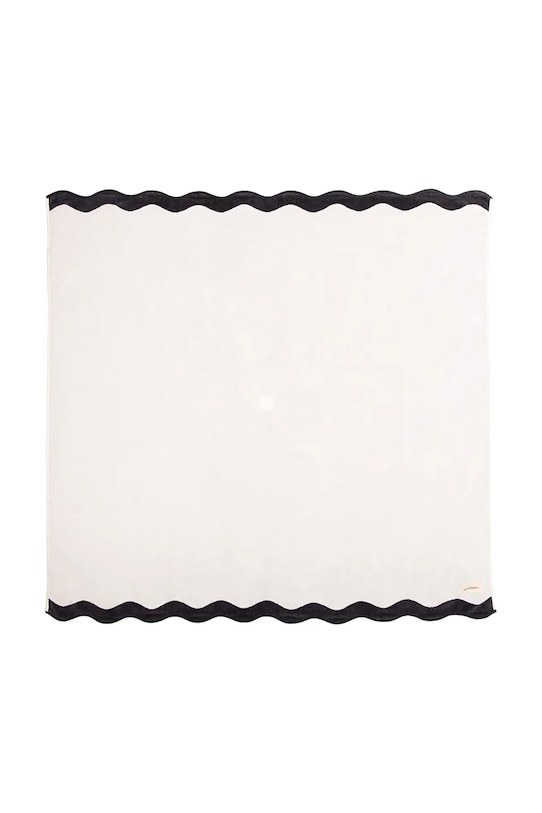 Business & Pleasure Co. koc piknikowy bawełniany 173 x 173 cm BPA.BKT.RIV.WHT biały AA00