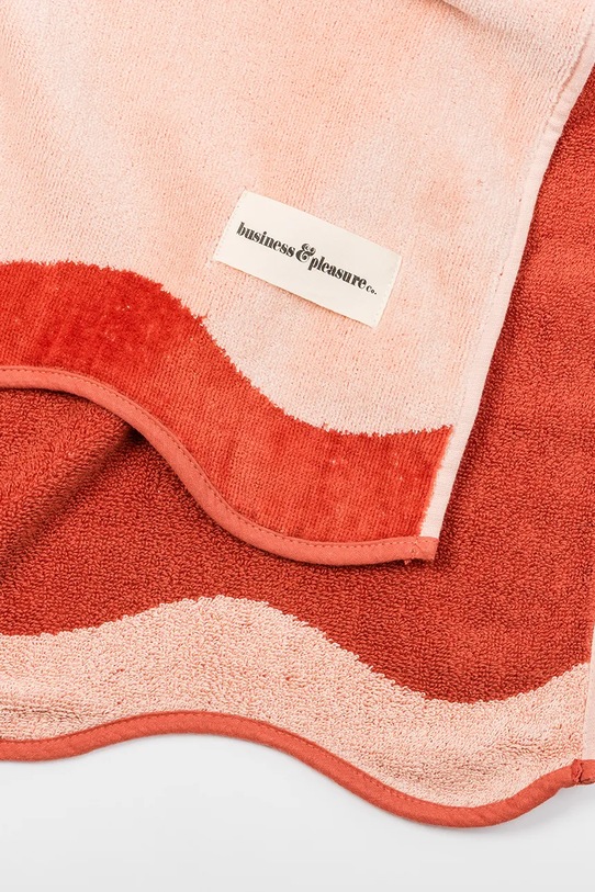 Business & Pleasure Co. koc piknikowy bawełniany 173 x 173 cm różowy BPA.BKT.RIV.PNK