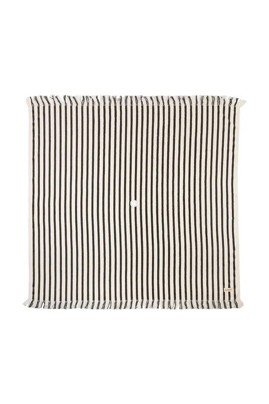 Business & Pleasure Co. koc piknikowy bawełniany 173 x 173 cm BPA.BKT.MON.BLK czarny AA00