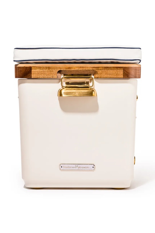 Business & Pleasure Co. hordozható hűtő rozsdamentes acélból 33 l bézs BPA.HRD.ANT.WHT