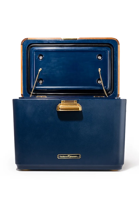 Business & Pleasure Co. hordozható hűtő rozsdamentes acél 52 l BPA.HRD.BOA.NVY.LG sötétkék AA00