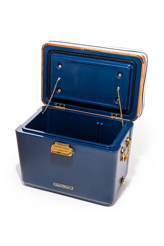 Lifestyle Business & Pleasure Co. hordozható hűtő rozsdamentes acél 52 l BPA.HRD.BOA.NVY.LG sötétkék